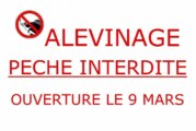 Plan d’eau : pêche interdite pendant la période d’alevinage