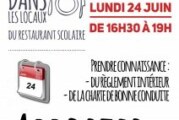 Inscriptions Restaurant scolaire année 2019/2020
