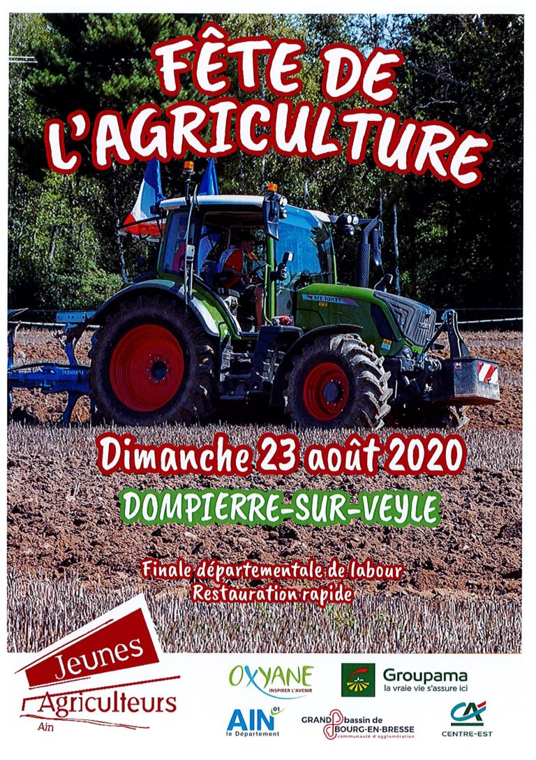 Fête de l'agriculture dimanche 23 août