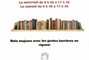 Réouverture de la bibliothèque samedi 28 novembre