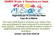Comité des Fêtes : Fête de la musique