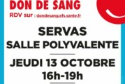 Collecte de sang 13 octobre 2022