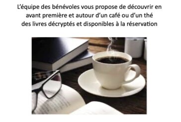 Café Thé Littéraire à la Bibliothèque