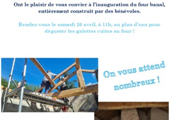 INAUGURATION DU FOUR 26.04.2025