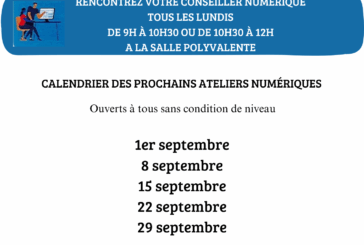 Ateliers numériques septembre 2025