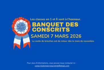 Banquet conscrits 2026