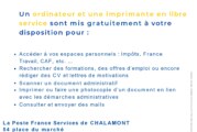 Un service numérique en libre accès à Chalamont
