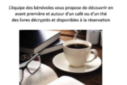 Café Thé Littéraire le samedi 17 octobre 2026