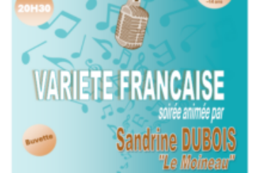 Soirée « Variété Française »