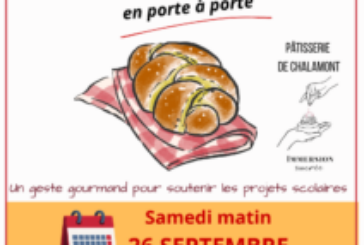 Vente de Brioche du Sou des Écoles