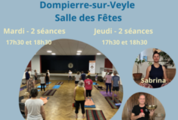 Reprise des cours de Yoga